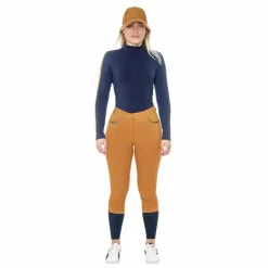 Hot - Pantalon d'équitation femme Jaltika golden yellow Pantalons D'Équitation