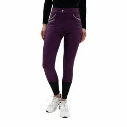 Outlet - Pantalon d'équitation femme Jaltika figue Pantalons D'Équitation