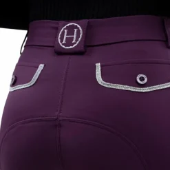 Outlet - Pantalon d'équitation femme Jaltika figue Pantalons D'Équitation