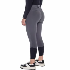 - Pantalon d'équitation polaire femme Jaipur anthracite Pantalons D'Équitation