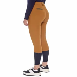 Pantalons D'Équitation*Harcour - Pantalon d'équitation femme Boogie golden yellow Jaune