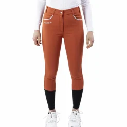 Pantalons D'Équitation*Harcour - Pantalon d'équitation femme Jaltika fauve Orange