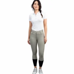 Discount - Pantalon d'équitation femme Boogie light / gold Pantalons D'Équitation