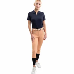 Pantalons D'Équitation*Harcour - Pantalon d'équitation femme Jaltika abricot Orange