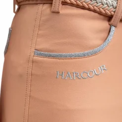 Pantalons D'Équitation*Harcour - Pantalon d'équitation femme Jaltika abricot Orange
