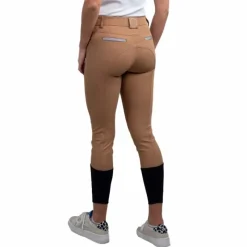 Sale - Pantalon d'équitation femme Boogie iced coffee Pantalons D'Équitation