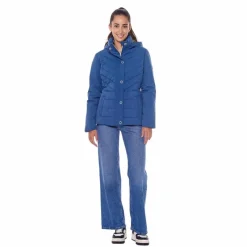 Blousons Et Manteaux*Harcour - Parka femme Jolina steel blue Bleu