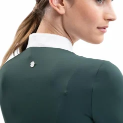 Polos Et Chemises*Harcour - Polo de concours manches longues femme Stella jungle Vert