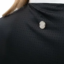 Polos Et Chemises*Harcour - Polo de concours manches longues femme Coco Noir