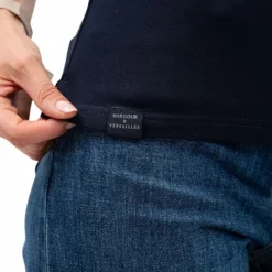 Polos Et Chemises*Harcour - Polo femme manches courtes Gasparine x Versailles Marine