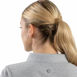 Polos Et Chemises*Harcour - Polo manches courtes femme Pandor Gris