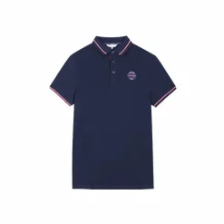 Polos Et Chemises|Polos Et Chemises*Harcour - Polo manches courtes homme Poker Marine