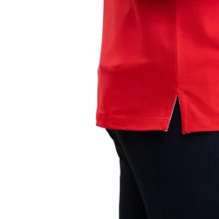 Polos Et Chemises|Polos Et Chemises*Harcour - Polo manches courtes homme Swiss Equestrian Friends Dranse Rouge