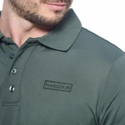 Polos Et Chemises|Polos Et Chemises*Harcour - Polo manches courtes homme Pami kaki Vert