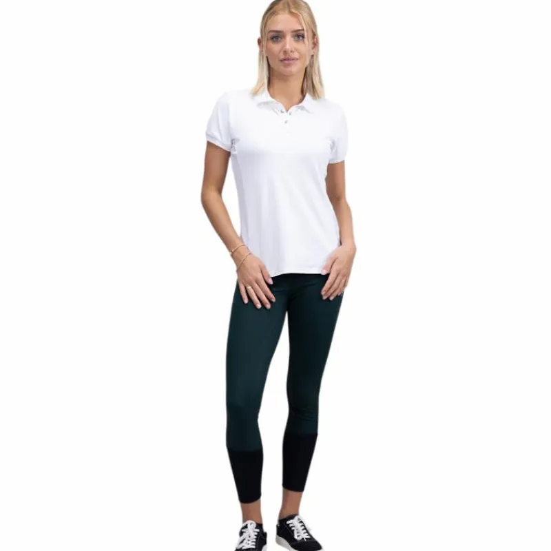 Polos Et Chemises*Harcour - Polo manches courtes femme Pacha Blanc