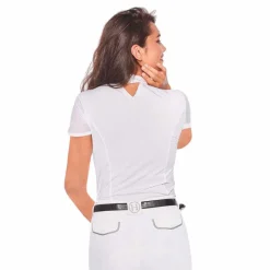 Best - Polo manches courtes de concours Evita blanc Polos Et Chemises