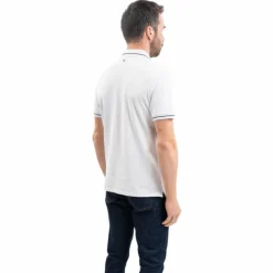 Polos Et Chemises|Polos Et Chemises*Harcour - Polo manches courtes homme Oscar Blanc