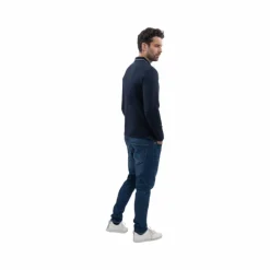Clearance - Polo manches longues homme Malik Polos Et Chemises|Polos Et Chemises