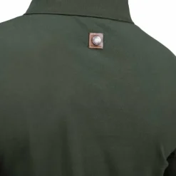 Polos Et Chemises|Polos Et Chemises*Harcour - Polo manches longues homme Pablo kaki Vert