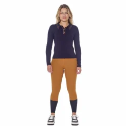Polos Et Chemises*Harcour - Polo manches longues femme Popi Marine