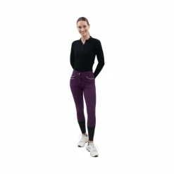 Polos Et Chemises*Harcour - Polo manches longues femme Aurore Noir