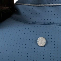 Discount - Polo technique manches longues femme Breezi steel blue Polos Et Chemises
