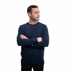 Pulls Et Gilets|Pulls Et Gilets*Harcour - Pull manches longues homme Paulo Marine