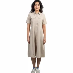 Robes*Harcour - Robe femme Disca latte Marron