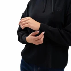 Pulls Et Gilets*Harcour - Sweat à capuche femme Plume Noir