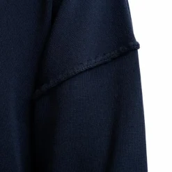 Pulls Et Gilets*Harcour - Sweat à capuche manches longues femme Plume Marine