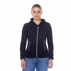 Pulls Et Gilets*Harcour - Sweat à zip manches longues femme Sworm Noir