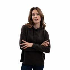 Pulls Et Gilets*Harcour - Sweat en maille femme Aurelia cacao Marron