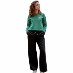 Pulls Et Gilets*Harcour - Sweat manches longues femme Santana emerald green Vert