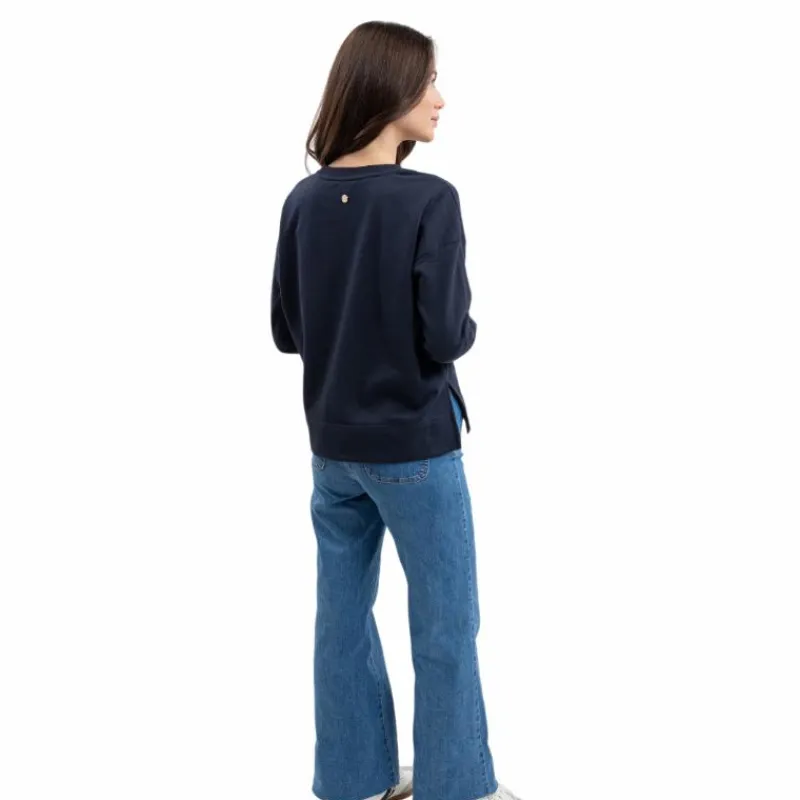 Pulls Et Gilets*Harcour - Sweat manches longues femme Santana Marine