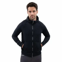 Pulls Et Gilets|Pulls Et Gilets*Harcour - Sweat technique zippé homme Aron Noir
