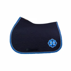 Tapis De Selle Poneys|Tapis De Selle*Harcour - Tapis de selle Charles x Versailles Marine