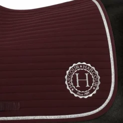 Tapis De Selle|Tapis Cso/ Mixtes*Harcour - Tapis de selle Karembar aubergine Bordeaux