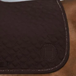 Tapis De Selle Poneys|Tapis De Selle*Harcour - Tapis de selle Saphir foncé Marron