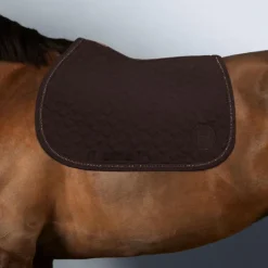 Tapis De Selle Poneys|Tapis De Selle*Harcour - Tapis de selle Saphir foncé Marron