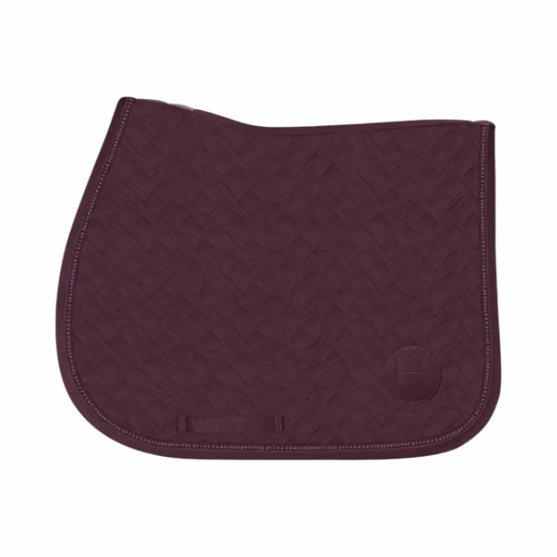 Online - Tapis de selle Saphir aubergine Tapis De Selle|Tapis Cso/ Mixtes