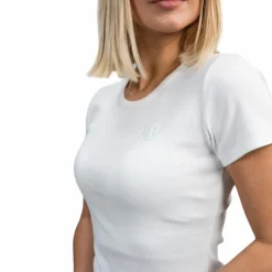 T-Shirts Et Baselayers*Harcour - T-shirt manches courtes femme Tarlala Blanc