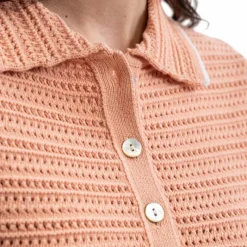 - T-shirt manches courtes femme Pony abricot T-Shirts Et Baselayers