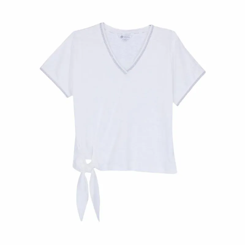 New - T-shirt manches courtes Femme Cairns blanc T-Shirts Et Baselayers