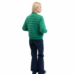 Sale - Veste bombers femme Boecia emerald green Blousons Et Manteaux