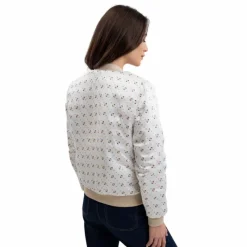 Sale - Veste bombers femme Boecia lin Blousons Et Manteaux