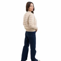 Sale - Veste bombers femme Boecia lin Blousons Et Manteaux