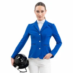 Vestes De Concours*Harcour - Veste de concours femme Aura électrique Bleu