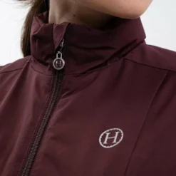 Blousons Et Manteaux*Harcour - Veste sans manches femme Balma aubergine Bordeaux