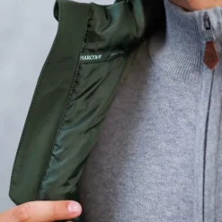 Discount - Veste sans manches homme Porto kaki Blousons Et Manteaux|Blousons Et Manteaux