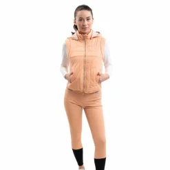 Clearance - Veste sans manches femme Berla abricot Blousons Et Manteaux